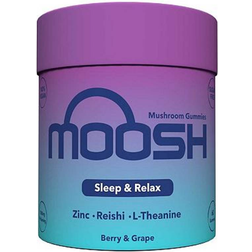 Moosh Mushroom Gummies Sleep and Relax Berry & Grape 60 pcs