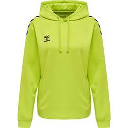 Hummel Core Xk Poly Sweat Hoodie Woman - Lime Popsicle