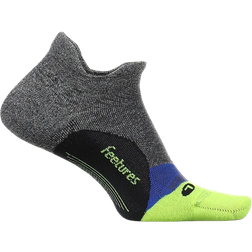 Feetures Elite Ultra Light Tab Socks - Glowing Grey