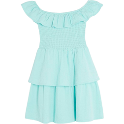 River Island Girl's Bardot Rara Dress - Blue (444451)