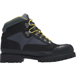 Timberland Heritage Rubber Toe Hiking Boots - Black/Grey/Yellow