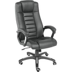 tectake Luxury Black Office Chair
