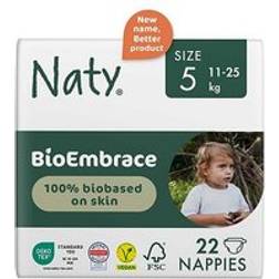 Naty BioEmbrace Super Absorbent 22 Diapers Size 5