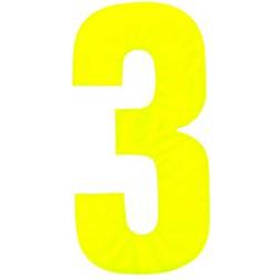 Securit 3 Number Yellow Number