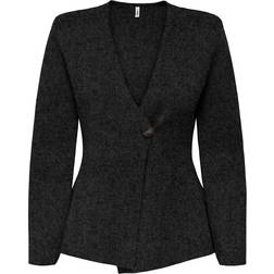 Only Cardigan Dark Grey Melange
