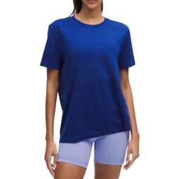 Lululemon Swiftly Relaxed Kurzarmshirt Passform Frauen - Deep Sea Blue