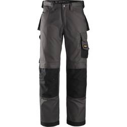 Snickers Workwear 3312 Duratwill Non Holster Pocket Trousers - Muted Black/Black