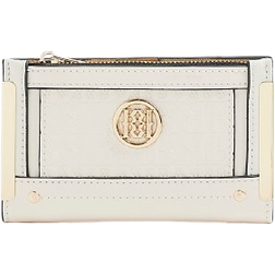 River Island RR Monogram Embossed Mini Purse - Cream