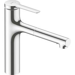 Hansgrohe Zesis M33 Köksblandare Med Utdragbar Handdusch 160 Mm Krom