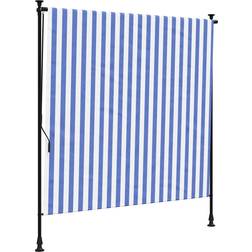 vidaXL Outdoor Blue/White 200x270cm