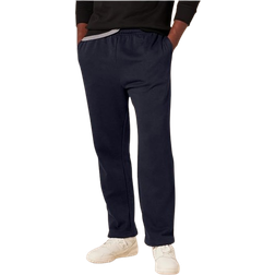 Amazon Essentials Men's Fleece Open Bottom Sweatpant - Navy