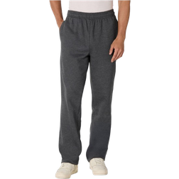 Amazon Essentials Men's Fleece Open Bottom Sweatpant - Charcoal Heather