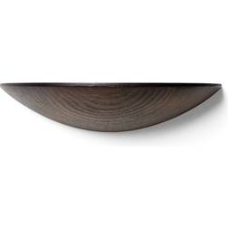 Audo Copenhagen Gridy Fungi Dark Oak Wall Shelf 22cm