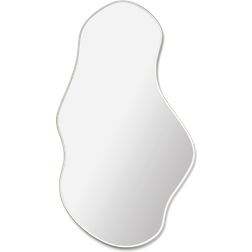 ferm LIVING Pond Brass Wall Mirror 63.5x110cm