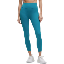 Lululemon Fast And Free Leggings Mit Hohem Bund Und Taschen Für Frauen - Hawaiian Blue