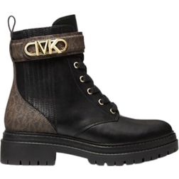 Michael Kors Parker Leather Combat - Black