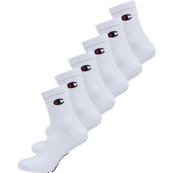Champion Breathable Crew Socks 6-pack - White