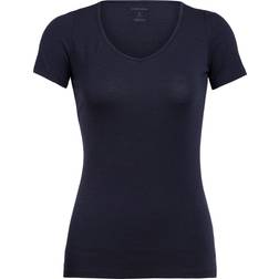 Icebreaker Women's Merino 150 Siren Short Sleeve Sweetheart - Midnight Navy