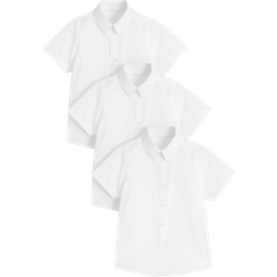 Tu Kid's Short Sleeve Shirts 3-pack - White (128768916)