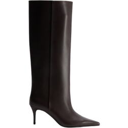 H&M Knee High Boots - Dark Brown