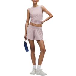 Lululemon Shake It Out High Rise Running Short 2.5" - Mauve Grey