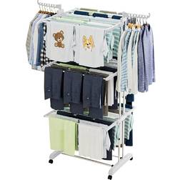 Neo 4 Tier Clothes Airer Horse Drying Rack White