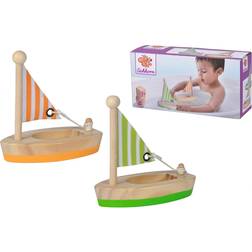 Eichhorn Floating Wooden Boats 2pcs