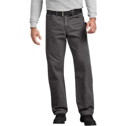 Dickies Relaxed Fit Sanded Duck Carpenter Pants - Rinsed Slate