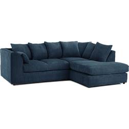 Latitude Run Luxor Navy Blue Sofa 212cm 2pcs 4 Seater