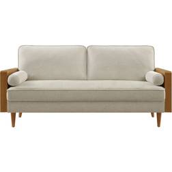 modway Kellan Heathered Fabric 3 33.47 x 72.32 x 31.69 in Sofa 72.3" 3 Seater