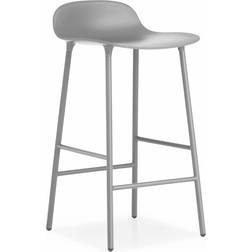 Normann Copenhagen Form Grey Bar Stool 77cm