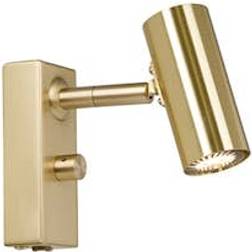 Belid Cato Single Brass Wall light ∅ 4.5cm