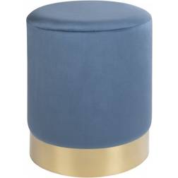 House Nordic Gamby Blue Pouffe 43cm