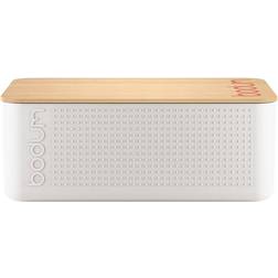 Bodum Bistro Large White Bread Box