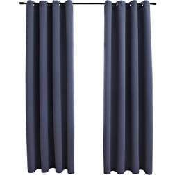 vidaXL Blackout Anthracite 140x225cm