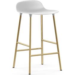 Normann Copenhagen Form White Bar Stool 77cm