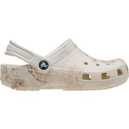 Crocs Classic Watercolor Marbled Clog Sandaler - Beige