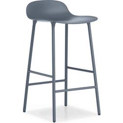 Normann Copenhagen Form Blue Bar Stool 77cm