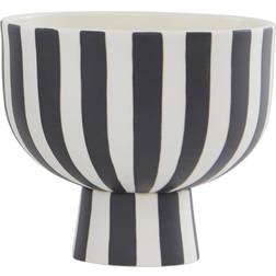 OYOY Toppu White/Black Fruit Bowl 15cm