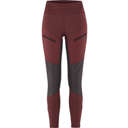 Kari Traa Ane High Waist Vandretights Dame Bordeaux