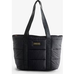 Barbour Monaco Quilt Tote Bag - Black/Black