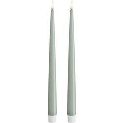 Deluxe Homeart Real Flame LED-lys 28cm 2stk