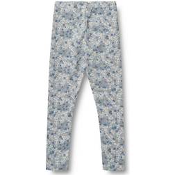 Wheat Leggings Jules - Blue Summer Flowers