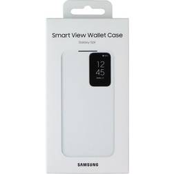 Samsung Smart View Wallet Case For Galaxy S24 White