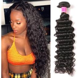 Wlymly Deep Wave Human Hair Bundles 12A