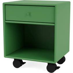Montana Furniture Dream Castors Parsley/Black Bedside Table 30x35.4cm