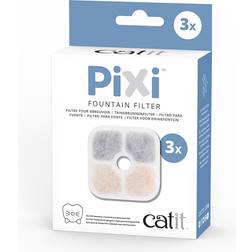 Catit Kolfilter Pixi vattenfontän 3-pack