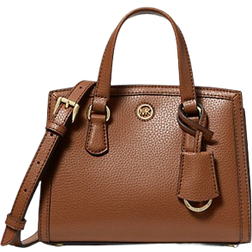 Michael Kors Messenger Chantal Mini Piel Granulada - Marrón