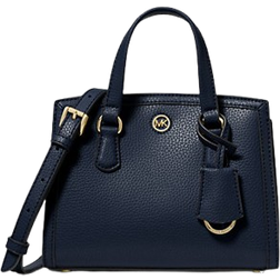 Michael Kors Messenger Chantal Mini Piel Granulada - Azul
