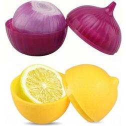 Shein Lemon & Onion Savers Kitchen Storage 2pcs